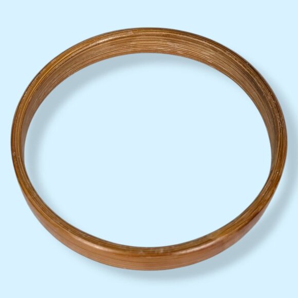 (2/$20) Vintage Wood Bangle Bracelet - Picture 4 of 5